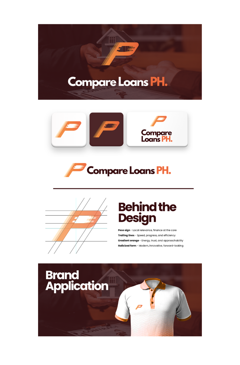 CompareLoans.PH brand application and presentation visuals